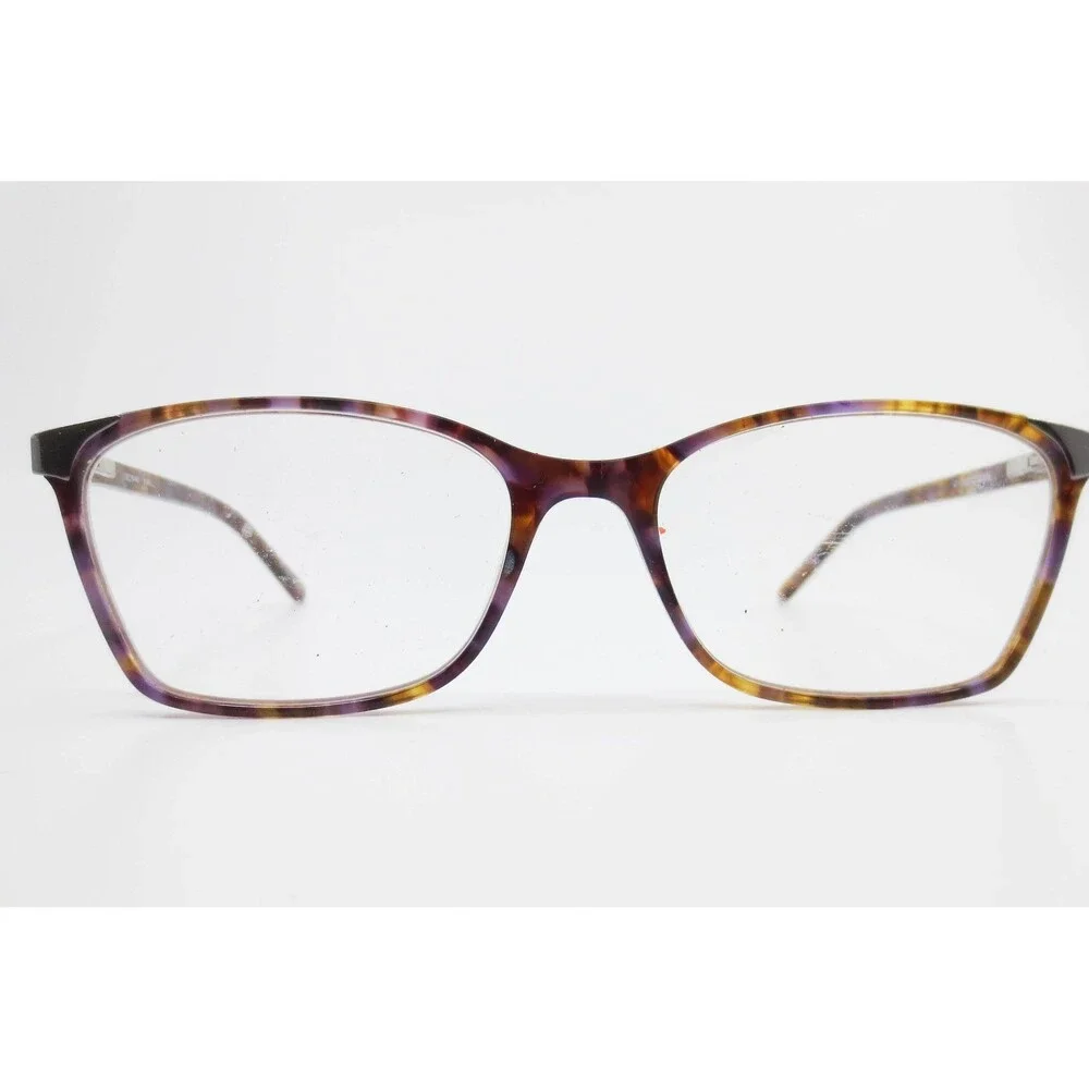 Karen Kane Althea Eyeglasses Purple Tortoise Rectangular Frames 52-16-140